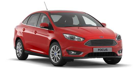 Ford Focus 1.6 Sedan Benzin kiralık araç